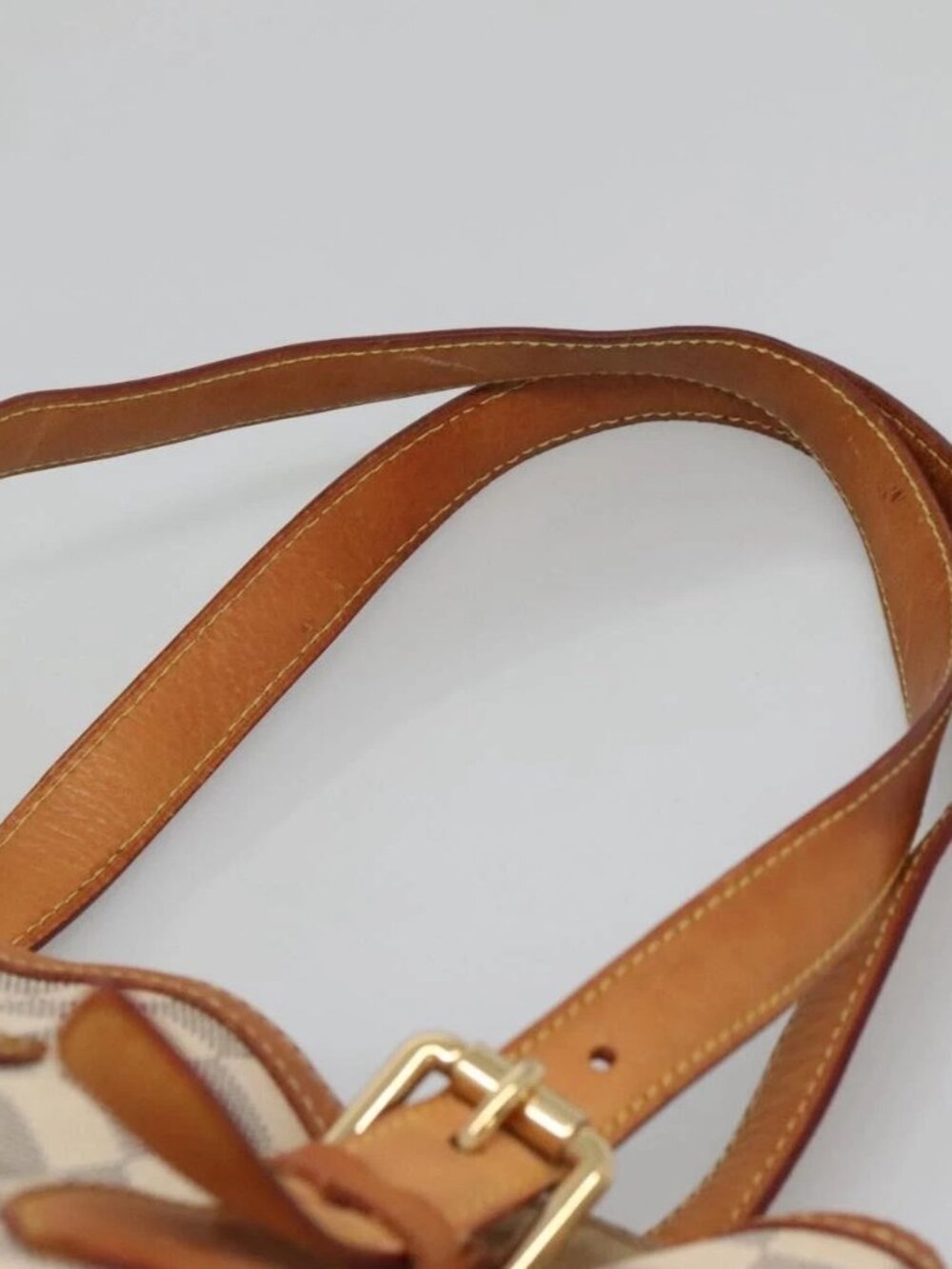 LOUIS VUITTON Damier Azur Hampstead MM Tote Bag N51206 LV Auth ep8433 - Picture 9 of 16